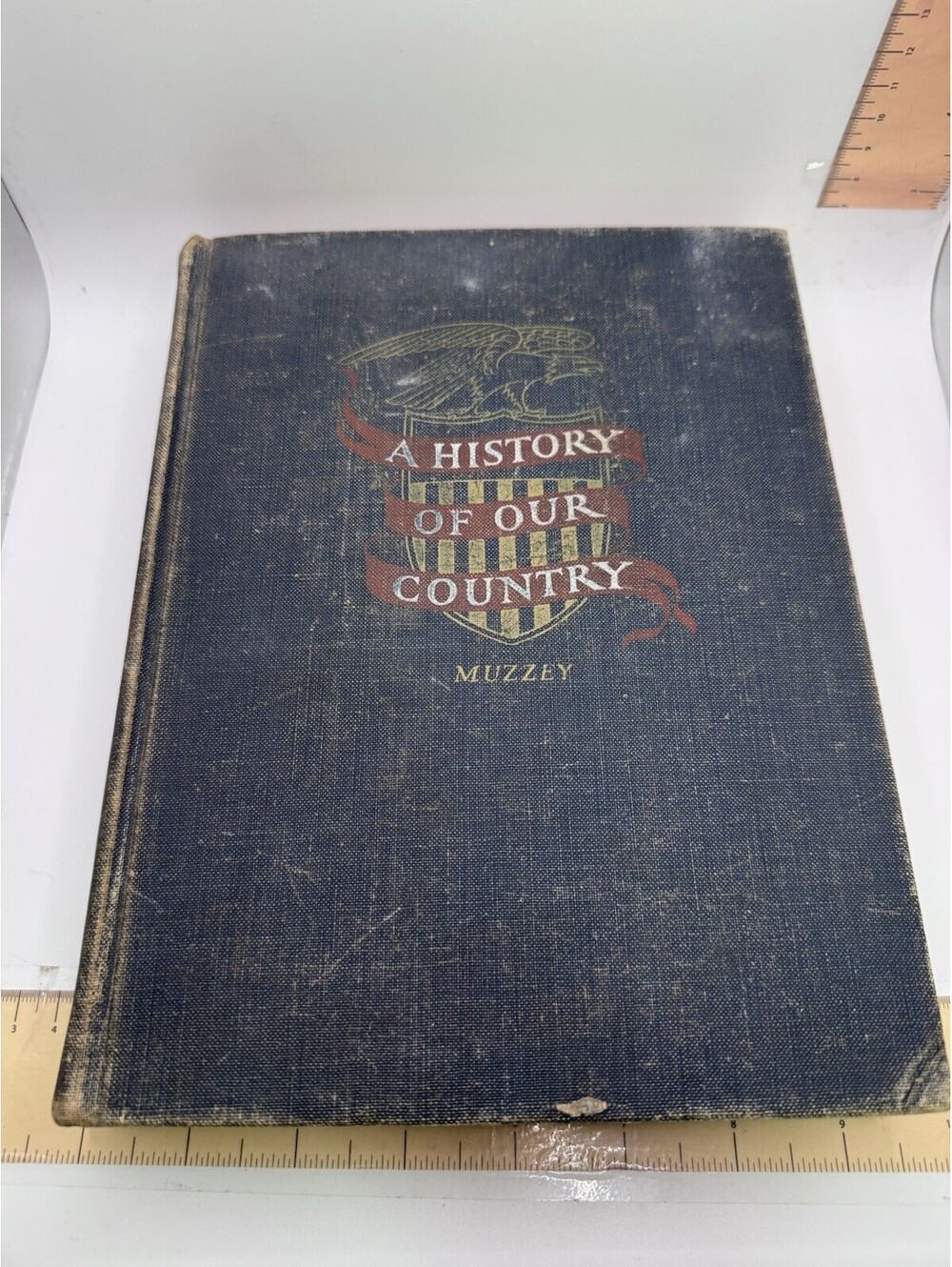 A History of Our Country Muzzey Ginn & Co. 1950 Hardback School Textbook